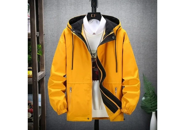 Jaqueta de Nylon OKM com Capuz TAM. 2XL