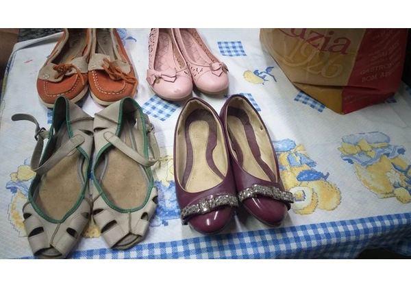 Sapatos 35/36 lote completo
