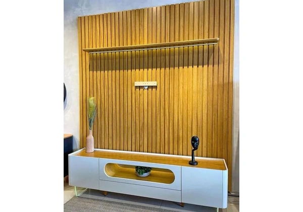 painel para sala ripado