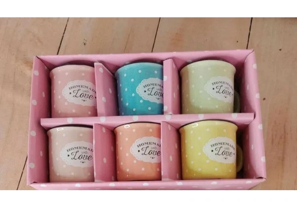 Xícaras de café de cerâmica