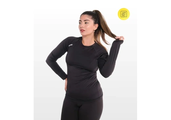 Camiseta Manga Longa Segunda Pele Proteção UV50+ TAMANHO M