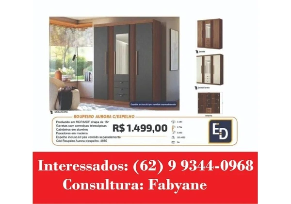Guarda Roupa Aurora