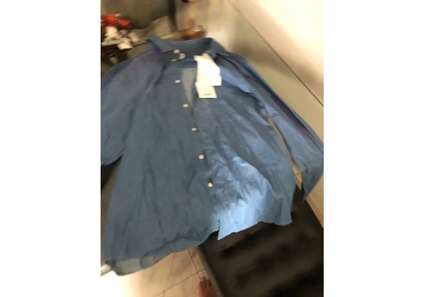 Camisa jeans Zara tamanho Xl slim