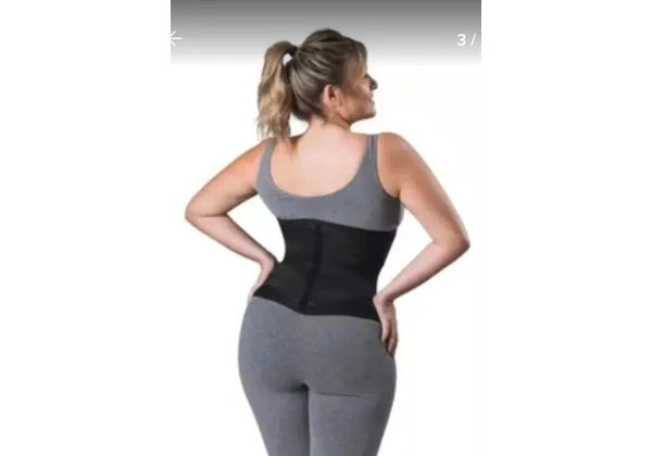 (TAM: G) Cinta Modeladora Slim Waist Hidrolight
