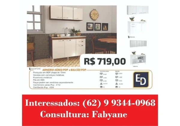 Armario de cozinha Pop