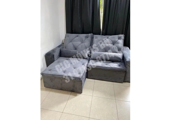 Sofá Retrátil E Reclinável Novo Pronta Entrega Parcelamos No Cartão Entregamos Na Sua Casa