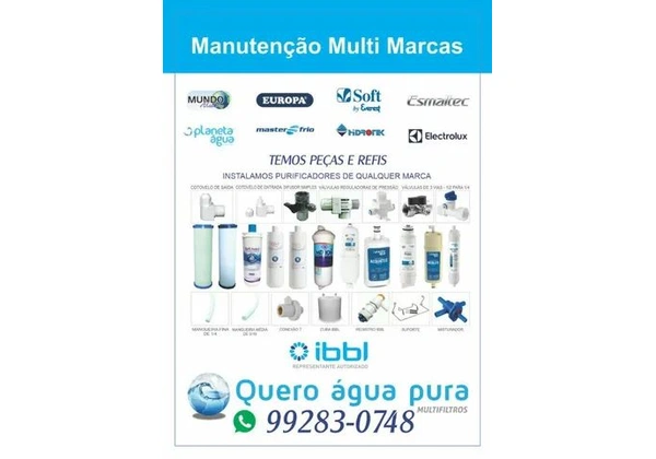 Refis e peças multi marcas