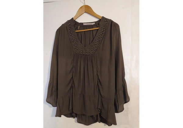 Blusa verde militar