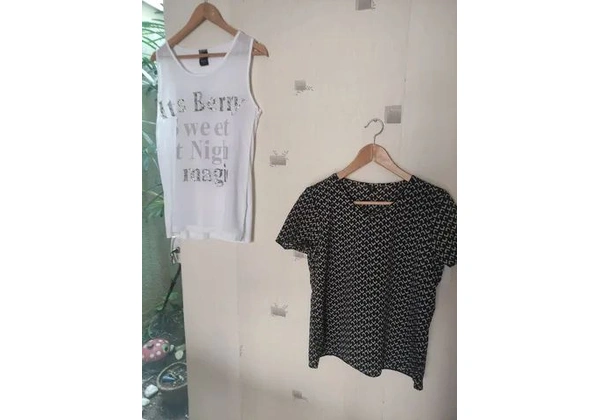 Blusa manga Tam M (42) 25, 00Altura 62cmLargura 52cmOmbro 42cm