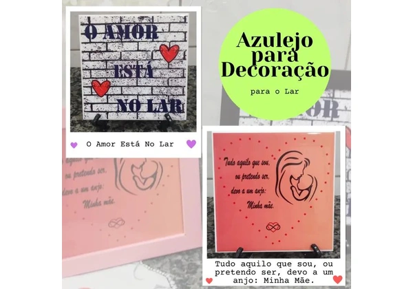 Decoração para o Lar - Azulejo para Decoração