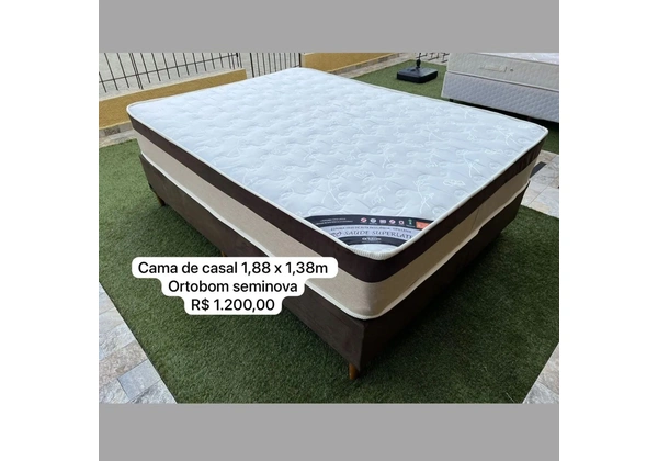 Cama Ortobom de Casal - Entregamos