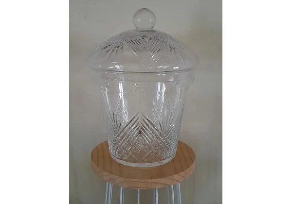 Compoteira Cristal lapidado