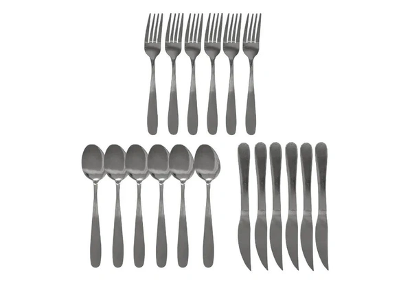 Kit Talheres Inox [18 peças] produto Novo