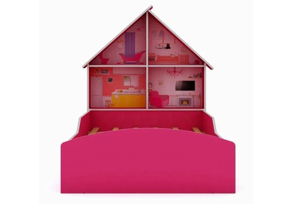 Cama casinha muito nova.