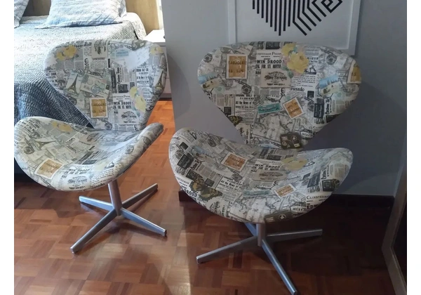Poltronas Egg Design Vintage