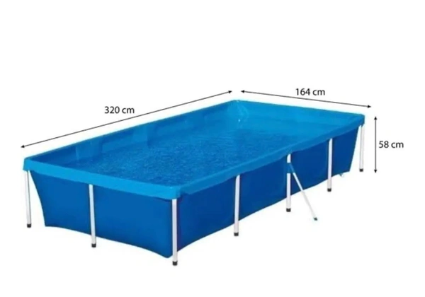 Piscina standard MOR 3.000 litros com capa de proteção