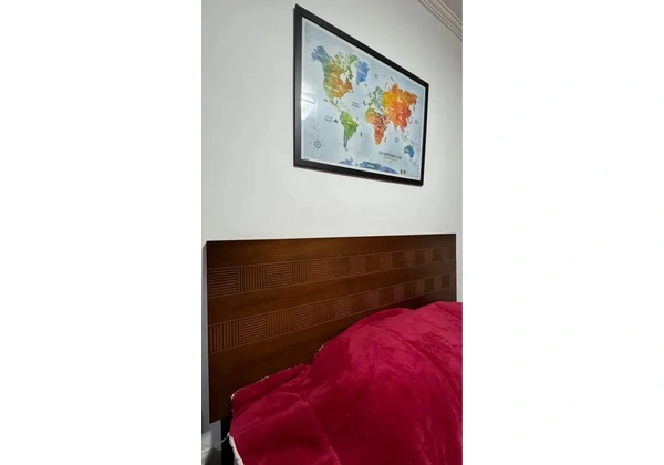 Cabeceira em Madeira Turmalina Queen Size