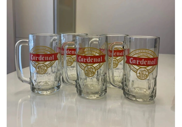 Conjunto 5 copos de cerveja