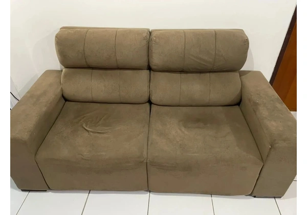 Vende-se sofá 3 lugares retrátil e reclinável
