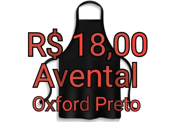 Avental em Oxford