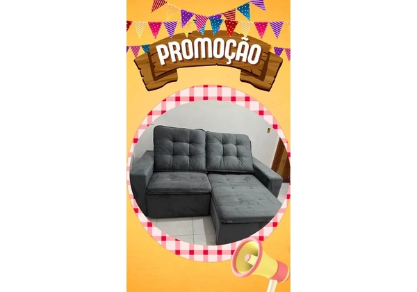 Lindo sofá modelo Colombo, espuma d33