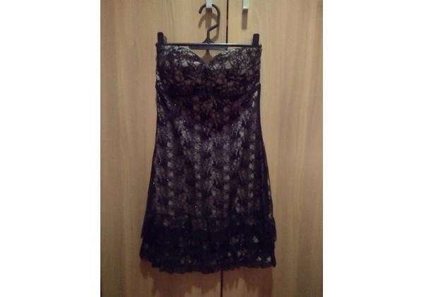Vestido tqc renda Leu