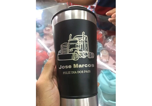 Copos personalizado com seu nome ou logo