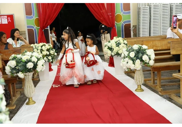 Vestido de florista e pentalista