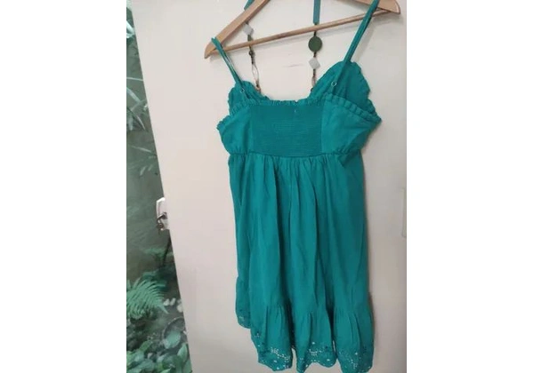 LIFT vestido algodão c/ LAISE Tam M (44-46) 55, 00Regulagem alça Forrado