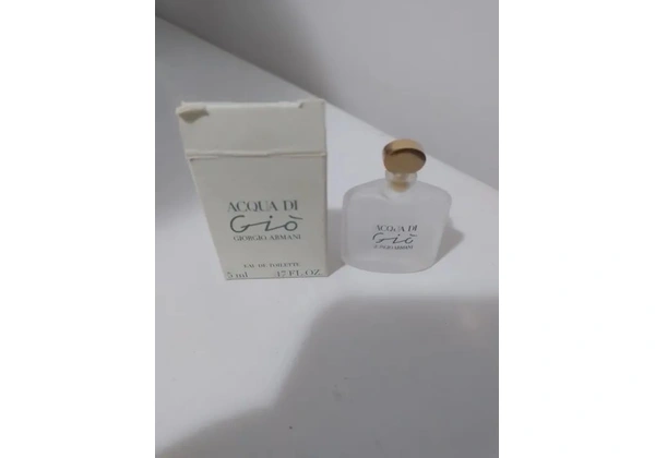 Miniatura perfume vazia Acqua di Gio feminino