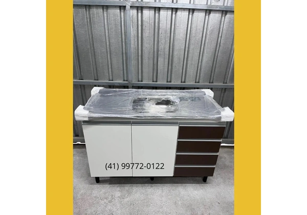 Pia inox ( Base Concretada)