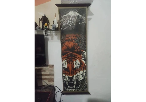 Quadros samurais para decoração! (2 peças)