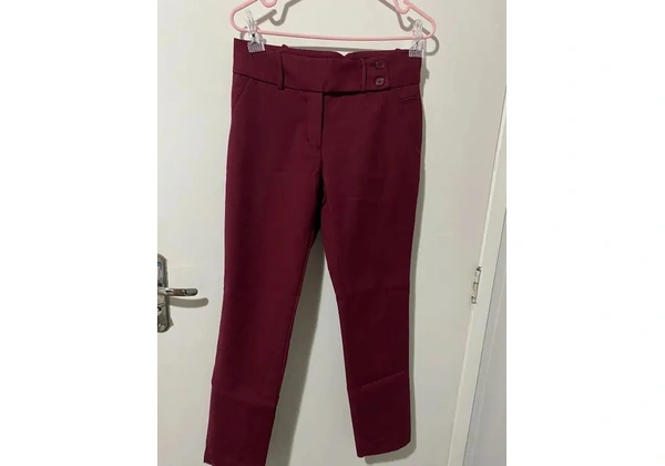 Calça social Bordô TAM 38