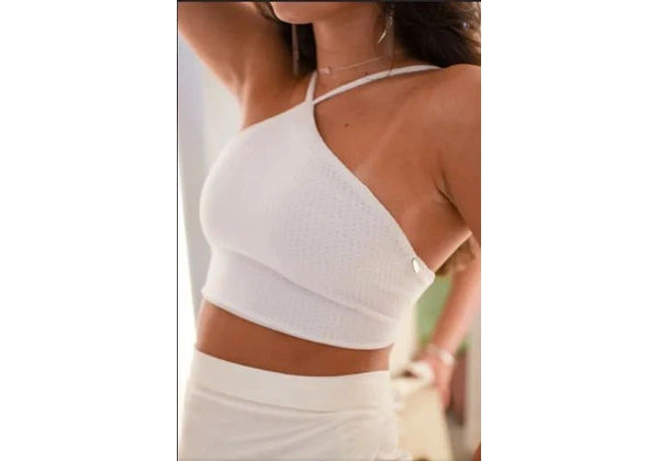 CROPPED BRANCO NOVO