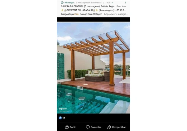 Pergolados, toldos e coberturas