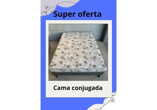 Cama casal espuma d28