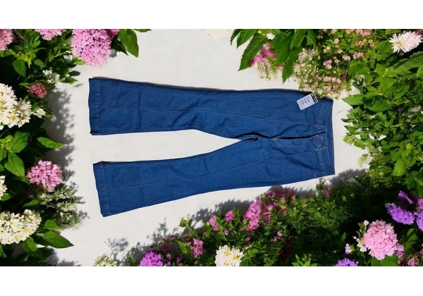Calça Jeans Flare Azul - Tamanho 44