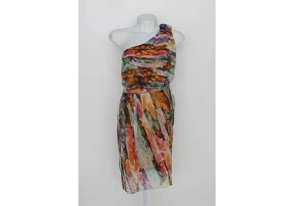 Vestido Sacada Feminino Estampado - Tam P