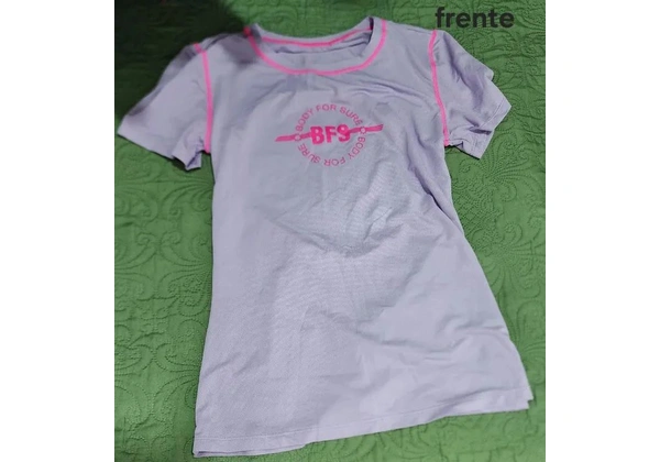 Blusa dr ginástica Bodyforsure lilás