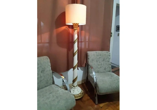 Abajur Poste Colonial Centenário Retrô Leia o Anúncio