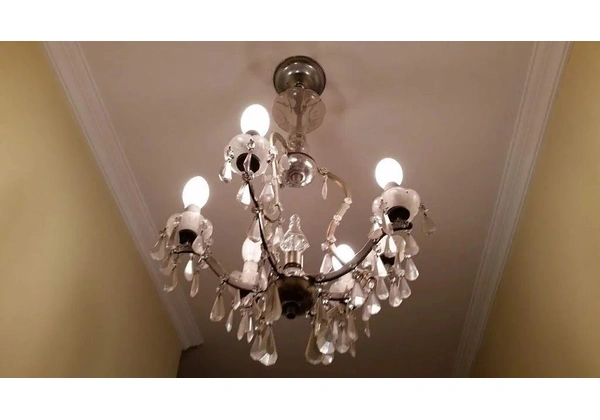 Lustres de cristal bohemia lustres originais década 40
