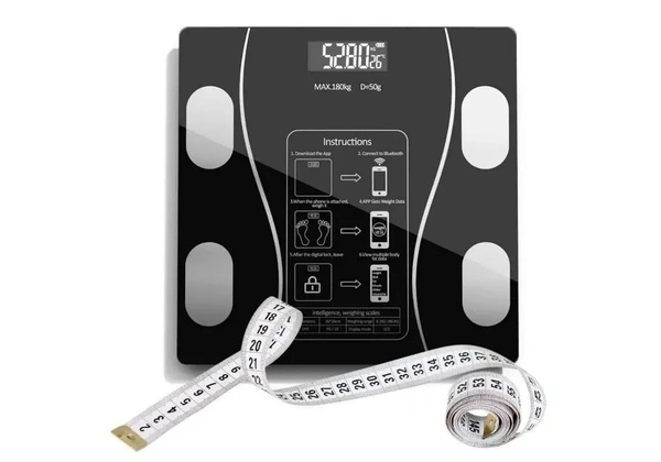 Balança de banheiro Inteligente Bioimpedância Digital (nova, lacrada)