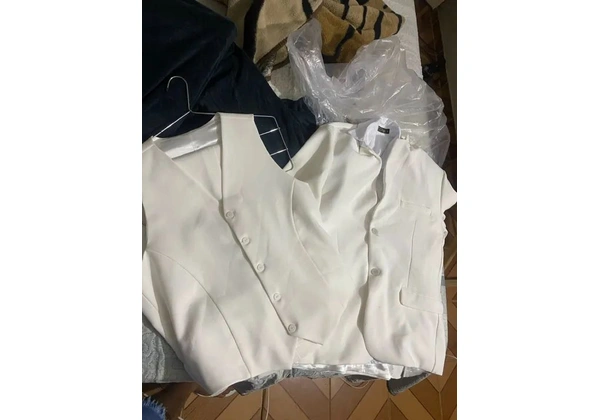 Terno branco gelo