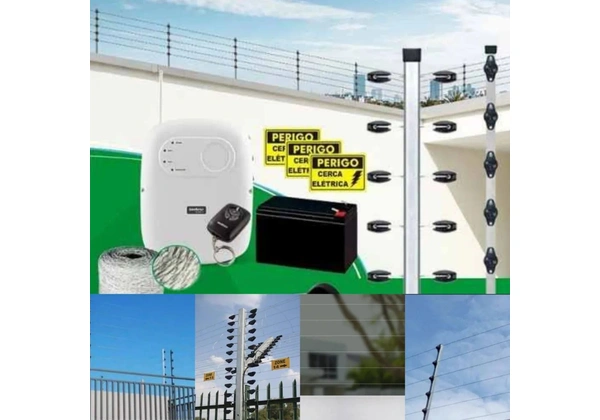 Cerca Elétrica instalamos Faça seu orçamento aceitamos cartões com acréscimos.