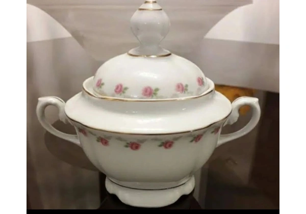 Açucareiro Porcelana Real