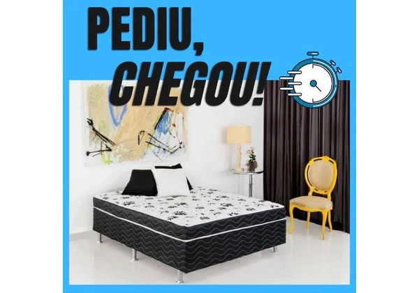 Cama Box de Casal - Mega Oportunidade