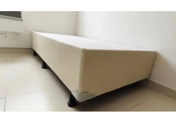 Cama box ( Varias Cores) Base E Suporte