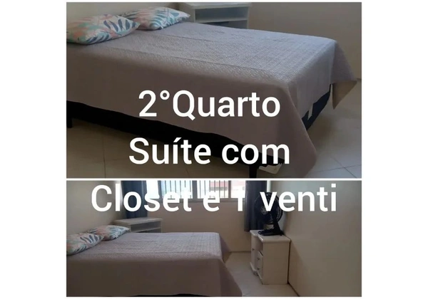 Geladeira e cama box de casal