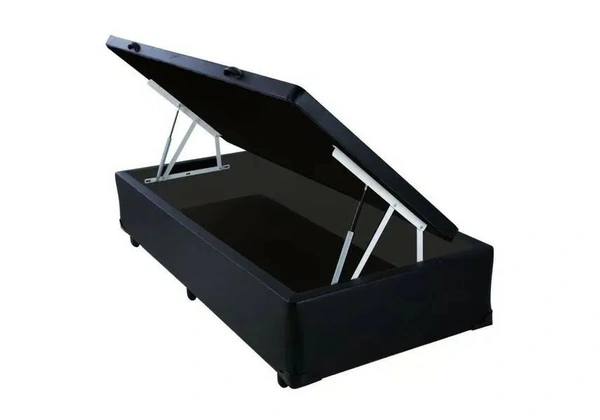 Cama box solteiro bau