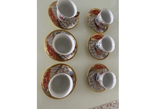 Jogo de xícaras colonial 50 ml.
